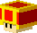 Sprite of the Mega Mushroom used during the battle with Bowser Memory ML from Mario & Luigi: Bowser's Inside Story + Bowser Jr.'s Journey