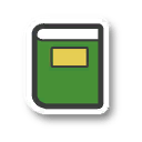 The Hero's Journal icon from Paper Mario: Color Splash