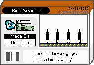 The shelf cover for one of Orbulon's microgames in WarioWare: D.I.Y.