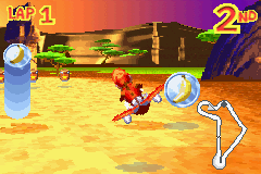 Screenshot of a coin in Diddy Kong Pilot's 2003 build