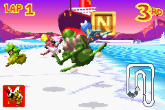 Screenshot of a letter in Diddy Kong Pilot's 2003 build