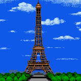 Luigi's photograph of the Eiffel Tower