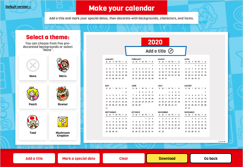 File:Mushroom Kingdom 2020 Calendar Creator accessible.png