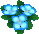 File:SM3DL Asset Sprite Flower (Blue).png
