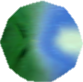 Model of a water bomb from Super Mario 64.