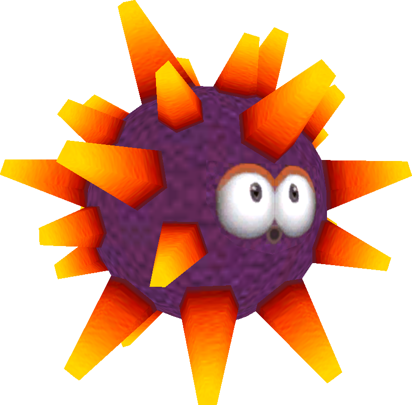 Filesmg Urchin Modelpng Super Mario Wiki The Mario Encyclopedia 1255