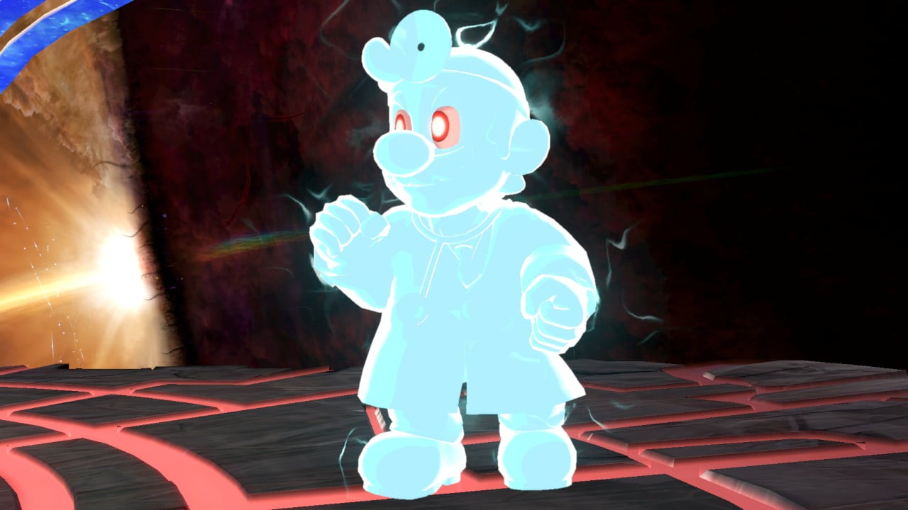 Galeem-made Dr. Mario look-alike in Super Smash Bros. Ultimate