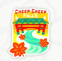 File:Mkw sticker cheep cheep falls.png
