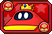 Sprite of King Red Coin Coffer's card, from Puzzle & Dragons: Super Mario Bros. Edition.