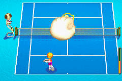 Stunner Shot in Mario Tennis: Power Tour.