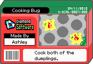 The shelf cover for one of Ashley's microgames in WarioWare: D.I.Y.