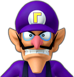 File:Waluigi (mugshot) - Mario Party 10.png - Super Mario Wiki, The ...