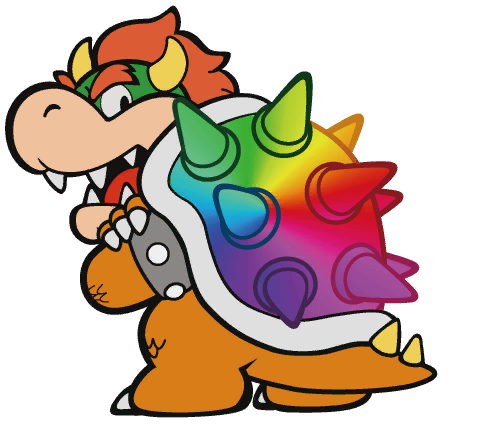 File:Bowser rainbow shell PMCS sprite.png