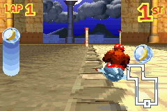 Screenshot of a coin in Diddy Kong Pilot's 2003 build