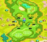Hole 10 of the Star Links Course from Mario Golf: Advance Tour