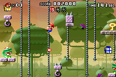 Hitasura kawase!, the twelfth preloaded level in Card-e+, the Japanese e-Reader mode of Mario vs. Donkey Kong. The majority of these levels were unreleased.