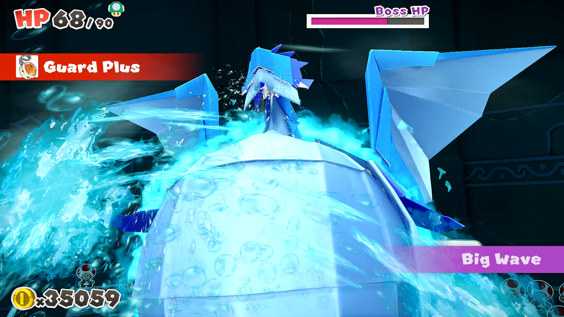 Water Vellumental prepares the Big Wave attack
