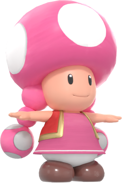 File:Toadette model MRSOH.png - Super Mario Wiki, the Mario encyclopedia