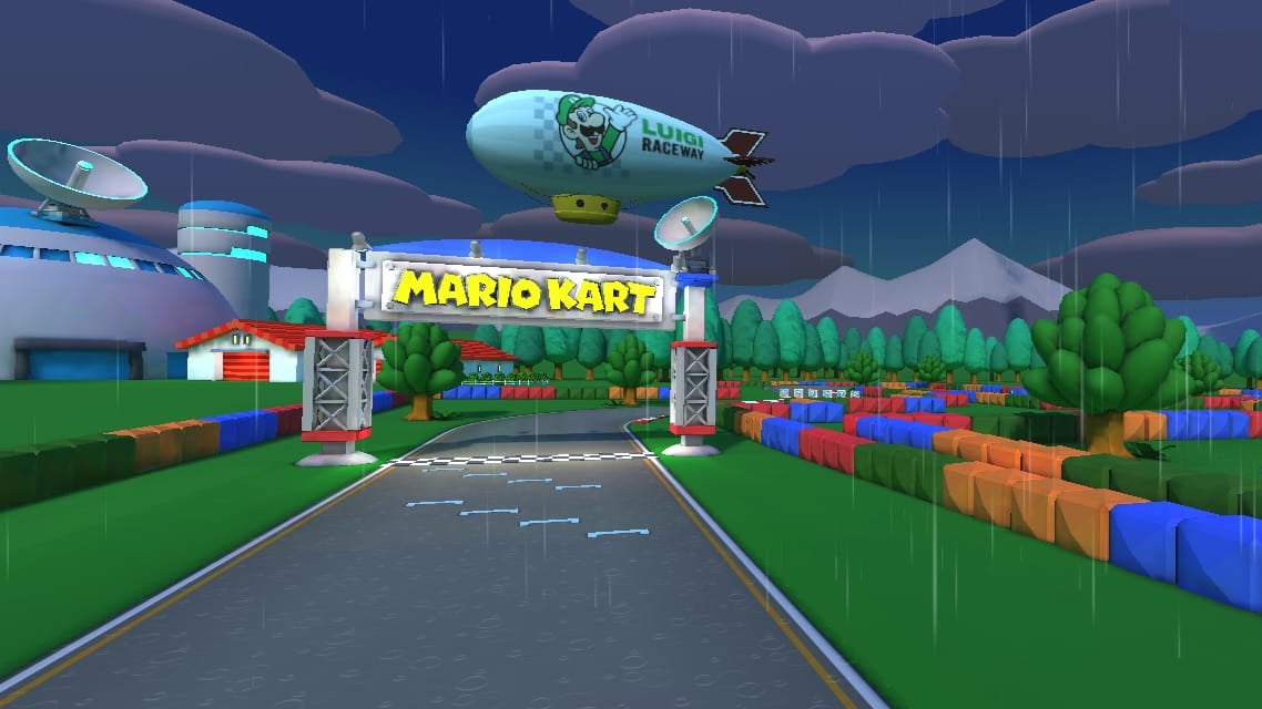 Mario Startingline File:MKT GBA Luigi Circuit Starting Line.jpg - Super Mario Wiki, the ...