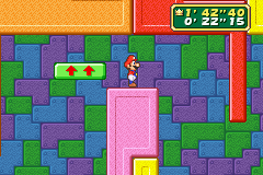 The mini-game, Switch Way? from Mario Party Advance