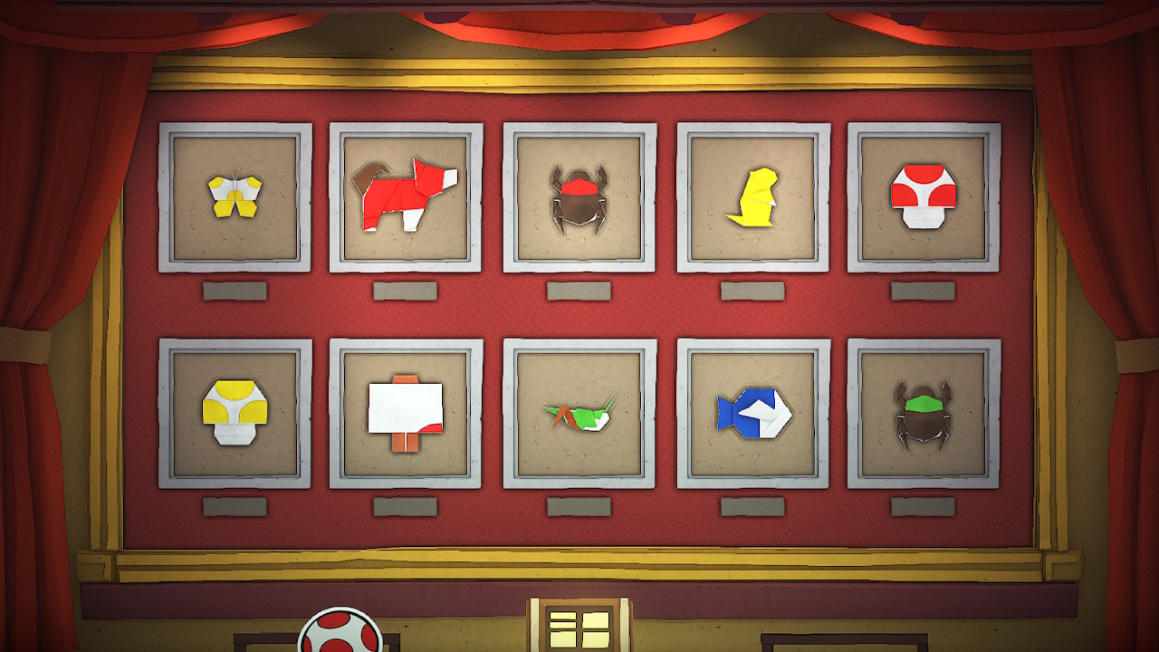Origami Toad Gallery (Red Streamer)