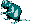 Sprite of a Gnawty from Donkey Kong Land on the Super Game Boy, as it appears in Freezing Fun