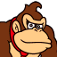 Sprite of Donkey Kong from Mario Party: Star Rush