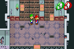 Bean spot in Woohoo Hooniversity, in Mario & Luigi: Superstar Saga.