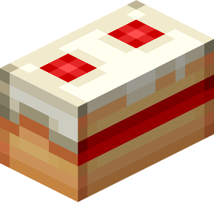 File:Minecraft Mario Mash-Up Cake (3 Bites) Render.png - Super Mario ...