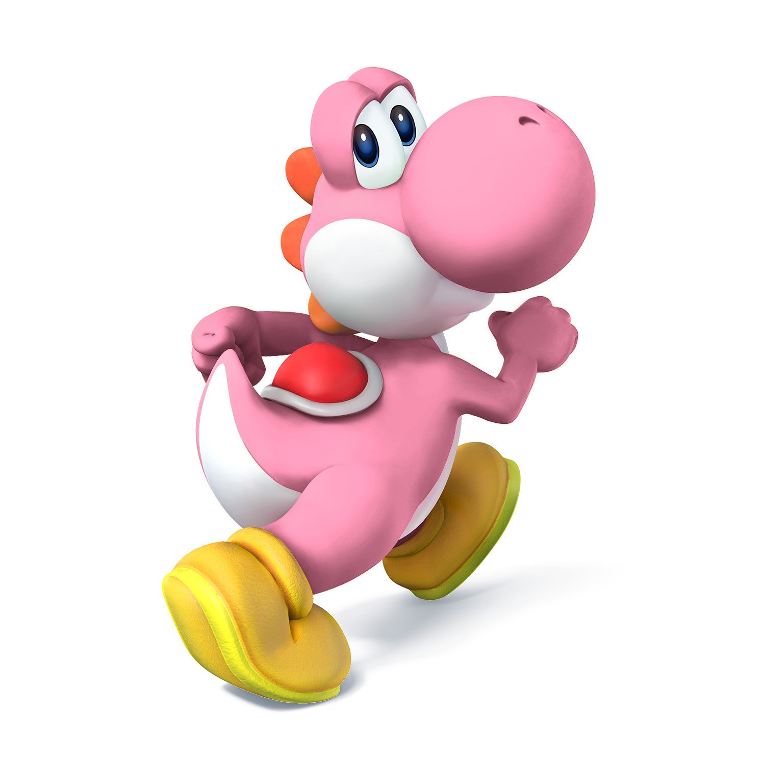 Yoshi palette swaps from Super Smash Bros. for Nintendo 3DS / Wii U.