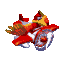 Uncompressed sprite of Kazooie from Banjo-Pilot, for comparison with Diddy Kong Pilot's 2003 build