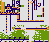 Stage 4-8 of Donkey Kong for the Game Boy