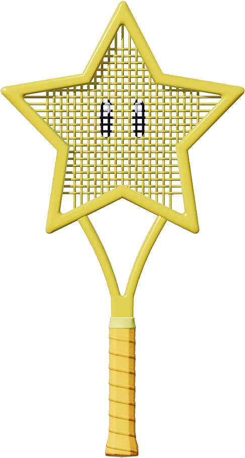 1 Star Rackets Star Racket - Super Mario Wiki, the Mario encyclopedia