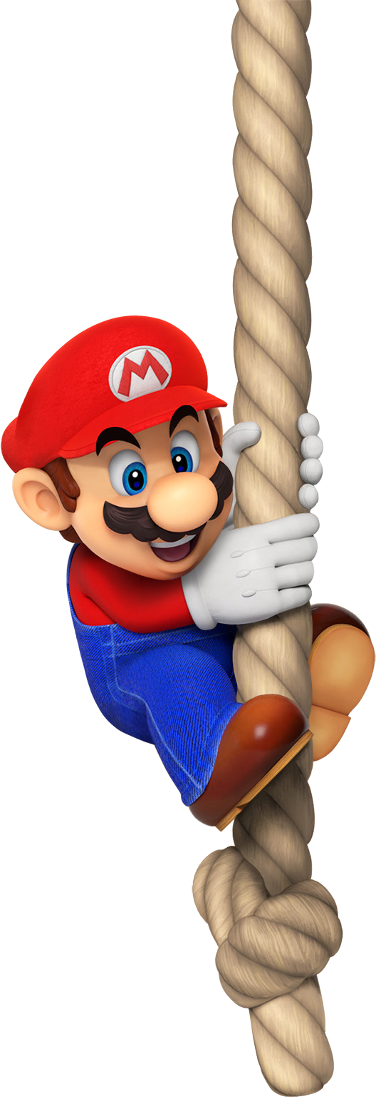 Rope - Super Mario Wiki, the Mario encyclopedia