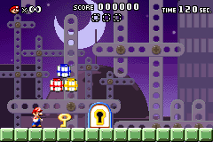 DUMMY2, the thirteenth preloaded level in the unreleased North American e-Reader mode of Mario vs. Donkey Kong.