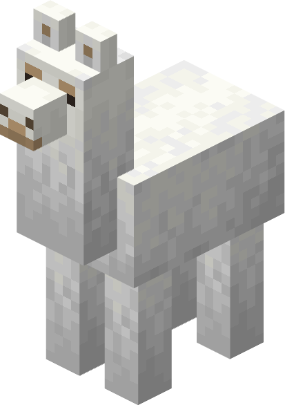 File:Minecraft Llama White.png