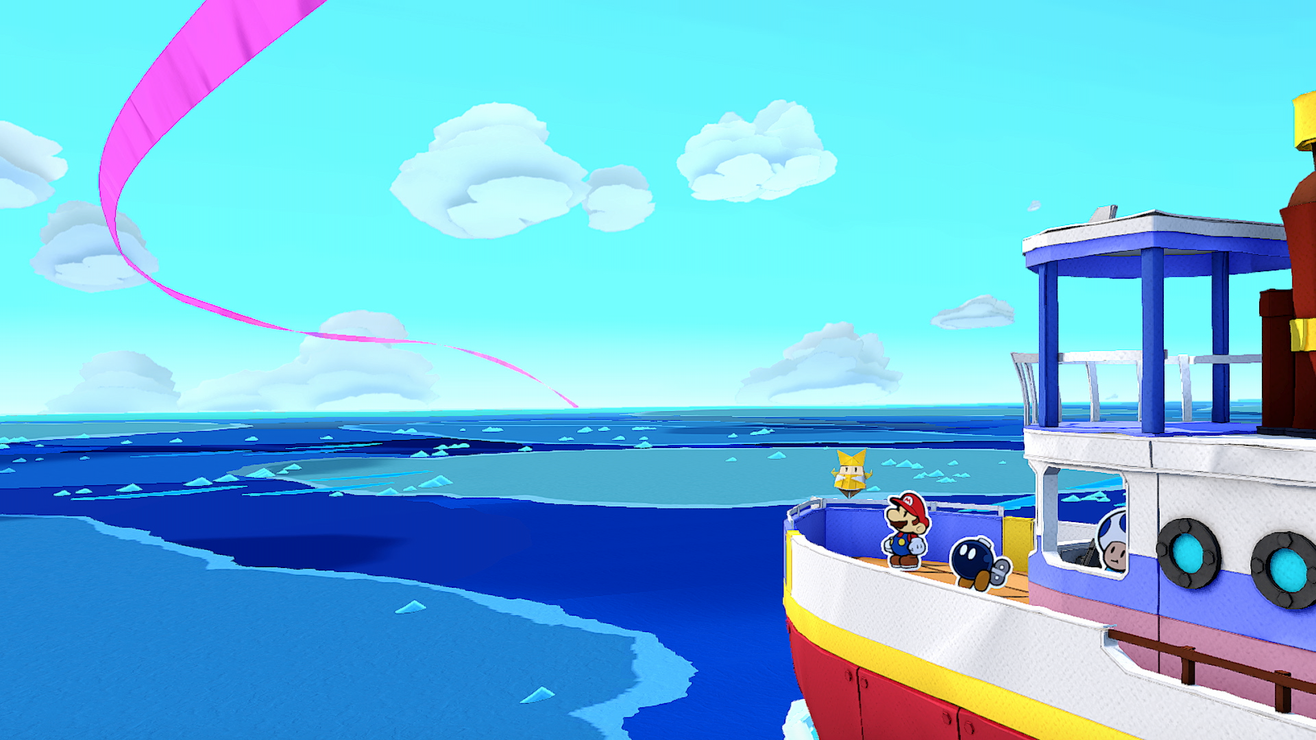 Mario in the Great Sea