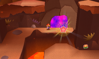Sixth paperization spot in Rugged Road of Paper Mario: Sticker Star.