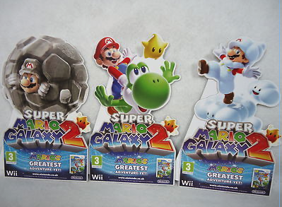 File:Super Mario Galaxy 2 European standee set of 3.png