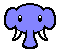 All Mixed Up Elephant from the main menu of WarioWare: Smooth Moves.