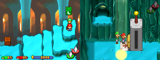 Fortieth block in Gritzy Caves of the Mario & Luigi: Partners in Time.