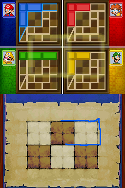 4-player mode for Trace Cadets in Mario Party DS