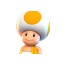 Yellow Toad's CSP icon from Mario Sports Superstars