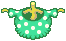 A green spotted shirt, which is a result in Splart mini-game in Mario & Luigi: Superstar Saga.