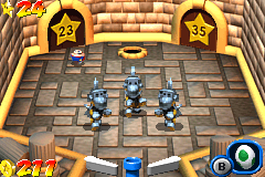 Armored Koopa room in Fiery Stage in Mario Pinball Land