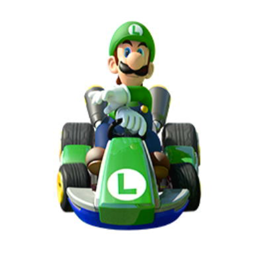 File:NSO MK8D May 2022 Week 1 - Character - Luigi in Standard Kart.png