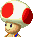 Icon of Toad from Mario Kart DS.