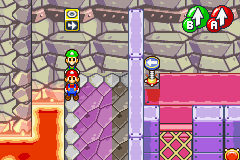 Eighth Block in Bowser's Castle of Mario & Luigi: Superstar Saga.