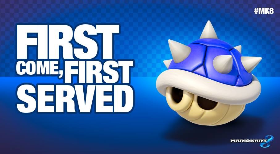 Spiny Shell "FIRST COME, FIRST SERVED"
