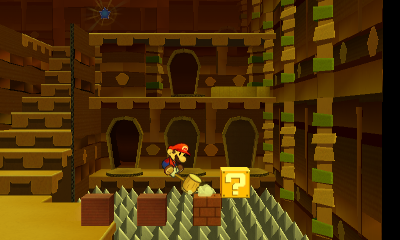 Location of the 31st hidden block in Paper Mario: Sticker Star, revealed.